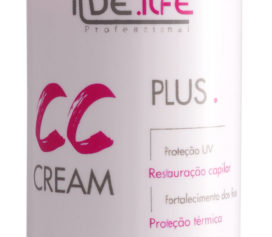 CC Cream Plus da Live.Life Professional age como finalizador e protetor térmico.
