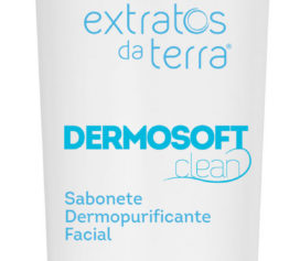 Sabonete Dermopurificante hidrata e elimina as impurezas do rosto.