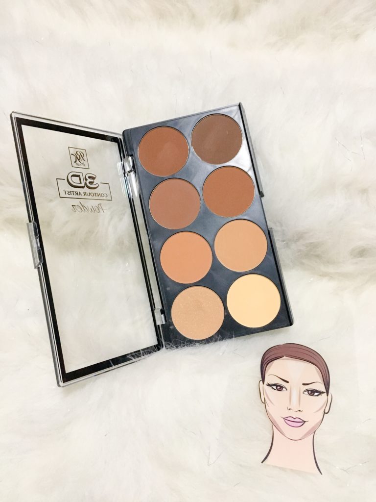 Lançamento 3D Strobe Artist Highlighter Powder Palette RK by Kiss