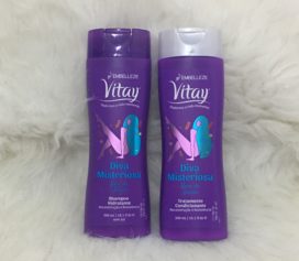 Shampoo e Condicionador Vitay Diva Misteriosa Embelleze.