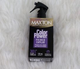 Novidade Primer Capilar Maxton Color Power!