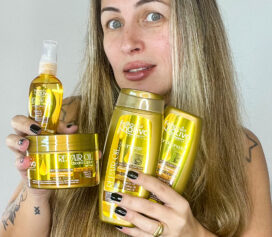 Transforme seus cabelos com a linha Repair Oil Folha Nativa!