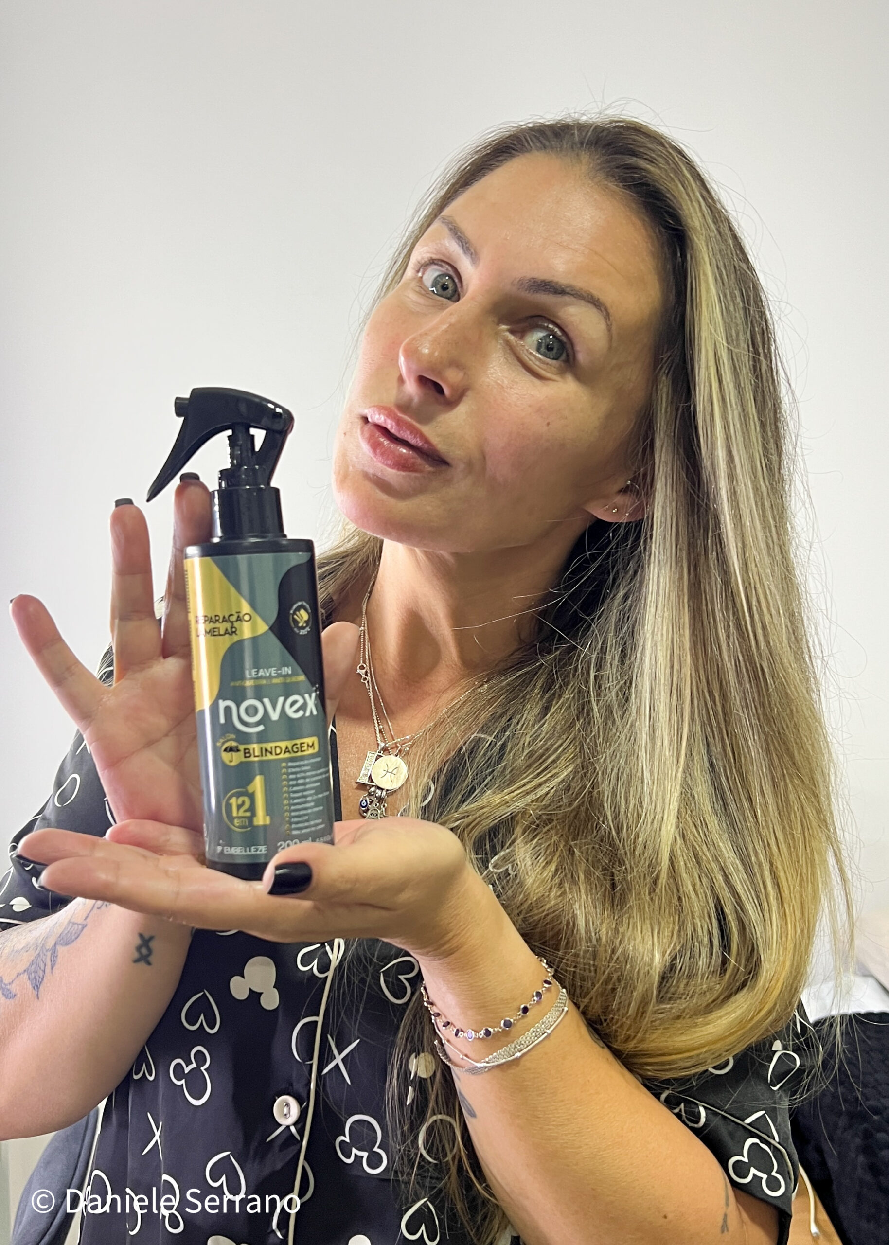 Seu cabelo dos sonhos em um único passo? O Leave-In Novex Salon Blindagem 12 em 1 Embelleze entrega!