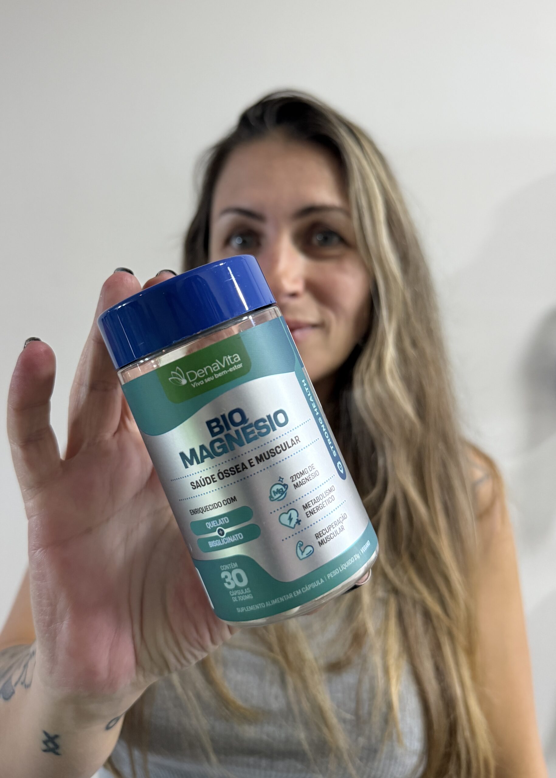Bio Magnésio DenaVita – Energia, Força e Equilíbrio em Cada Cápsula