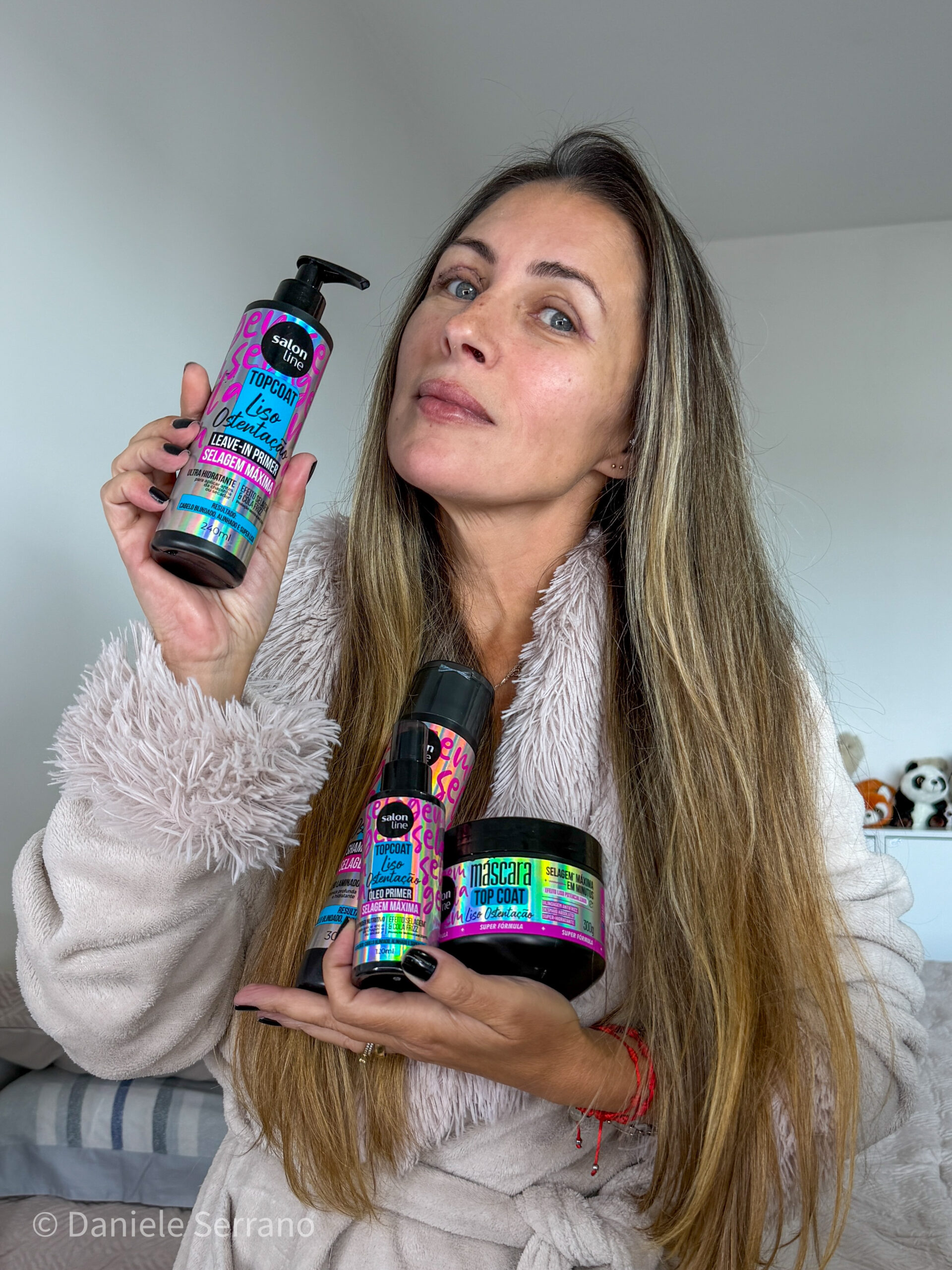 Meu Liso Ostentação Top Coat Salon Line: O segredo para um brilho espelhado e alinhamento perfeito Meu Liso Ostentação Top Coat Salon Line: O segredo para um brilho espelhado e alinhamento perfeito