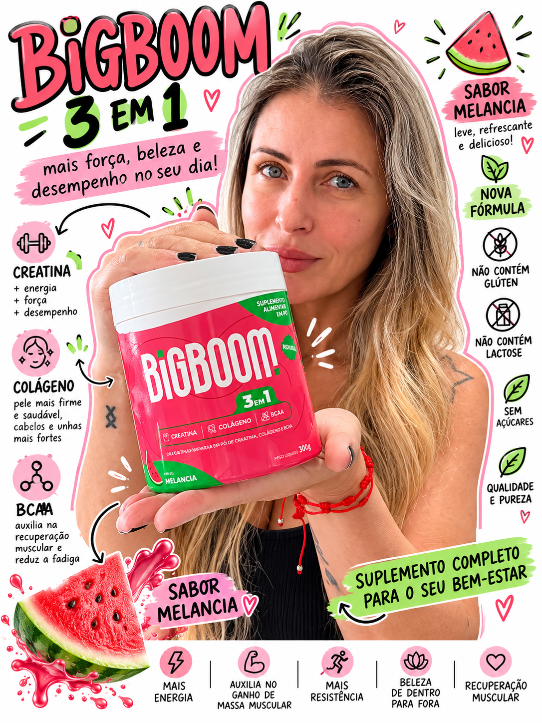 Creatina 3 em 1 BigBoom: Tudo o Que Você Precisa Saber Antes de Experimentar Creatina 3 em 1 BigBoom: Tudo o Que Você Precisa Saber Antes de Experimentar